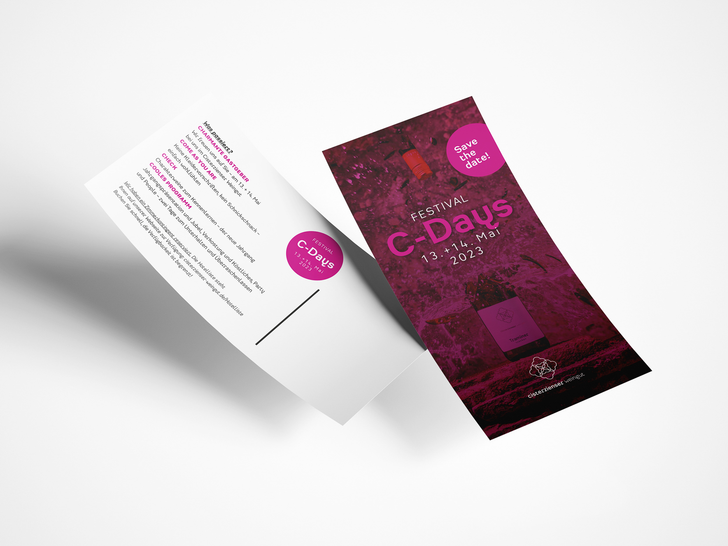 C-Days Save-the-Date Cisterzienser Weingut