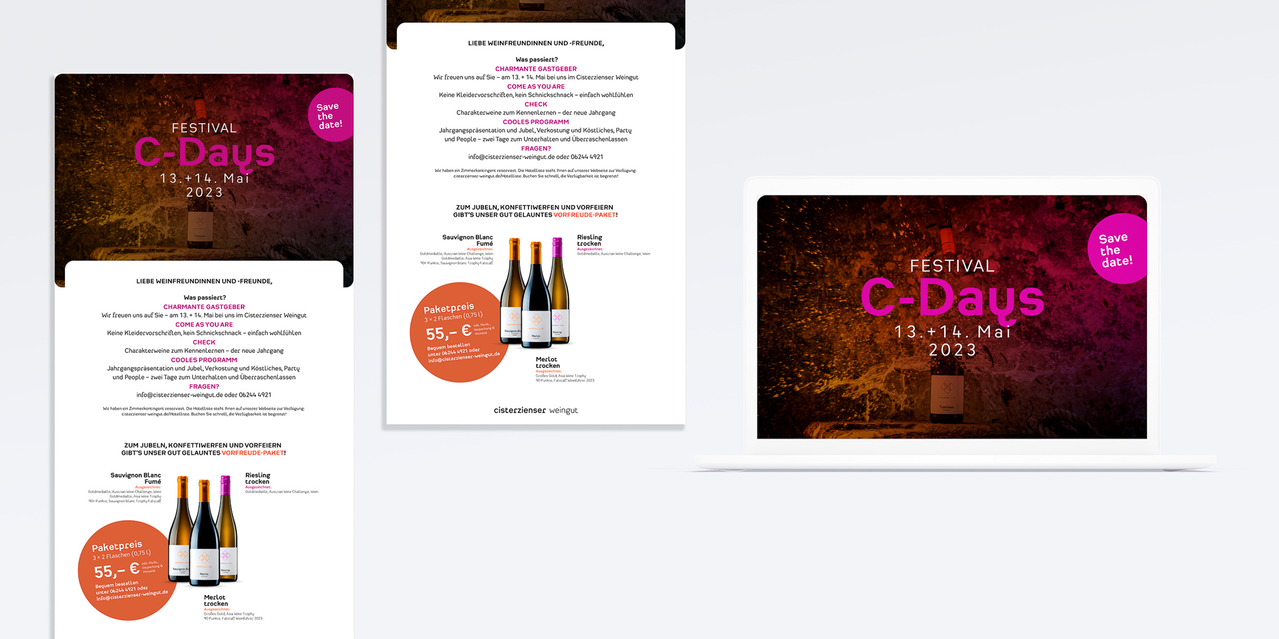 Newsletter Cisterzienser Weingut