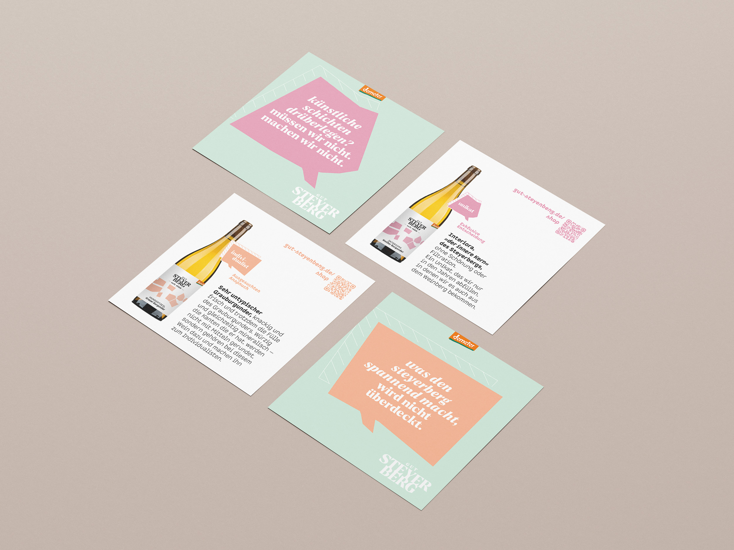Messe-Handouts Gut Steyerberg