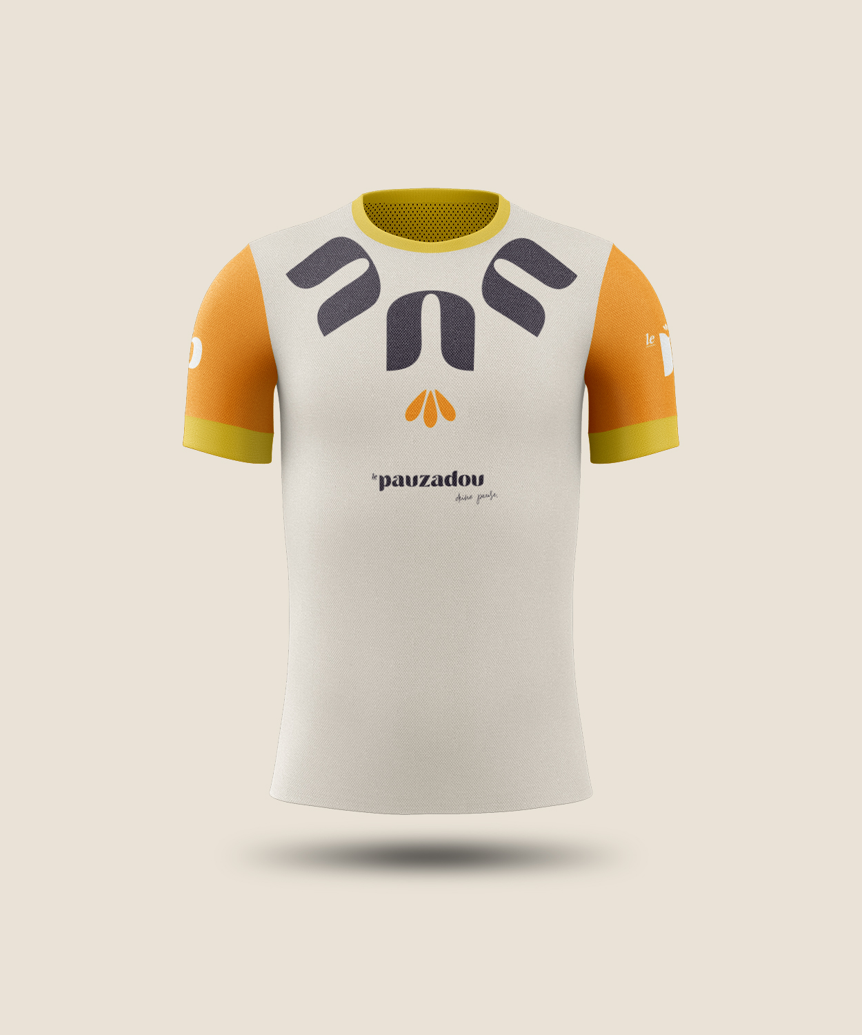 Trikot-Entwurf Le Pauzadou
